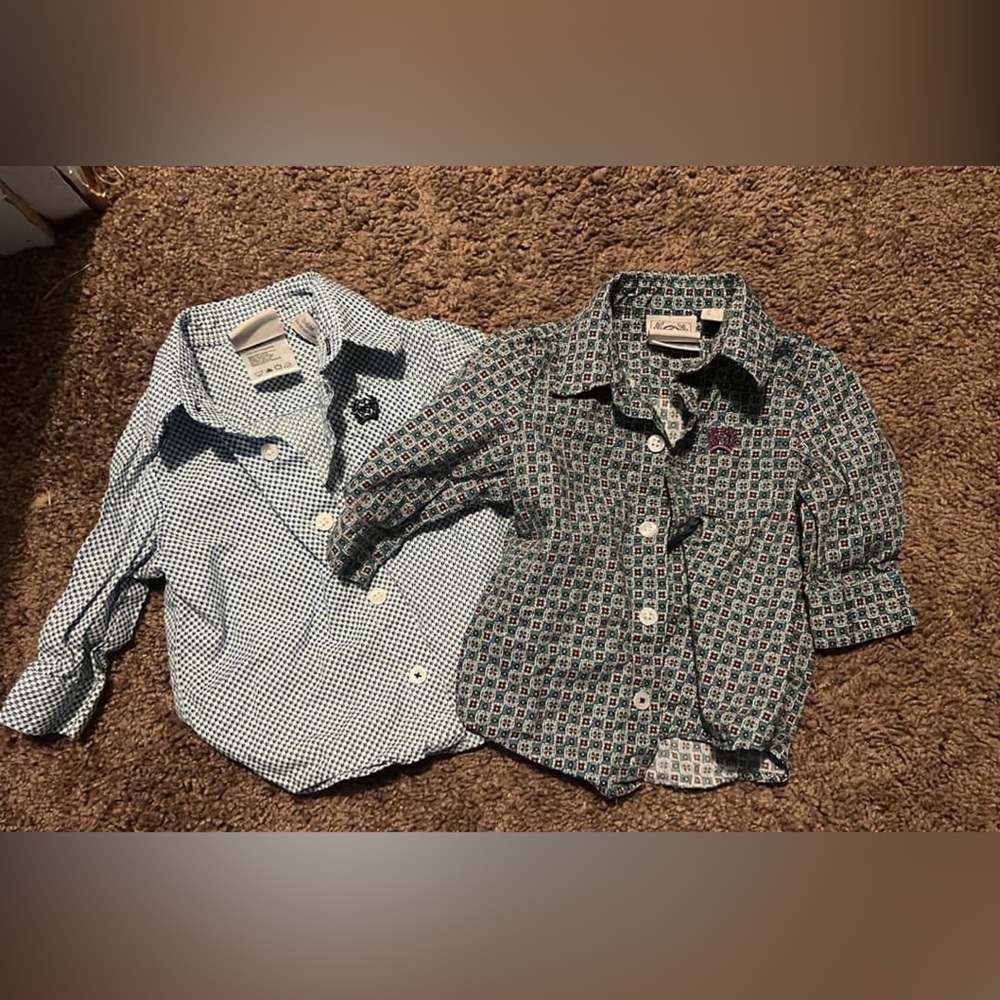 Button up Cinch shirts